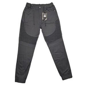 New M&P Collection Pants Mens Medium Khakis Twill Jogger Comfort Waistband